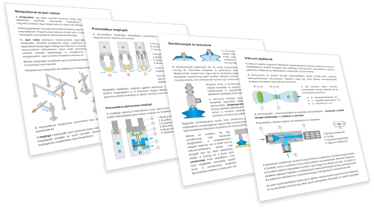 Pneumatika érthetően - Munkadarabok megfogása